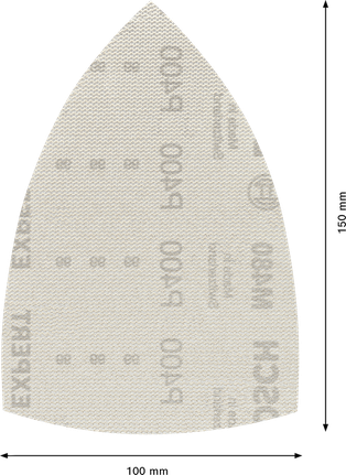 <!-- language missing --> Bosch M480 砂光網片 100x150mm G400。